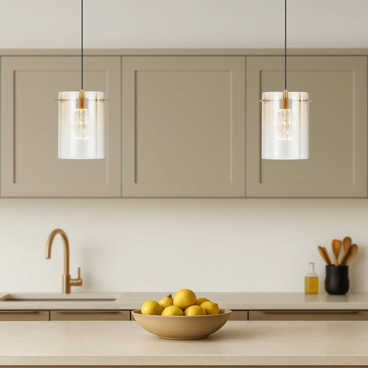 Telbix Crevil 1 Light Pendant - Image 4