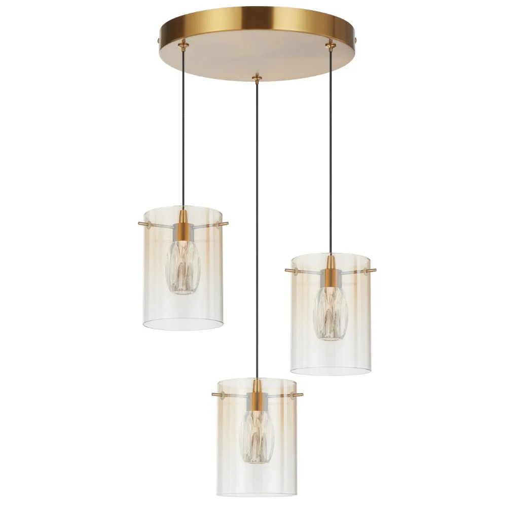 Telbix Crevil 3 Light Pendant - Image 4