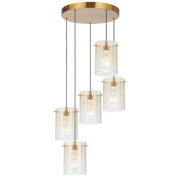 Telbix Crevil 5 Light Pendant - Image 2