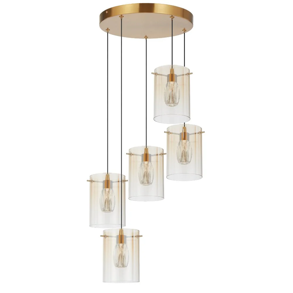Telbix Crevil 5 Light Pendant - Image 5