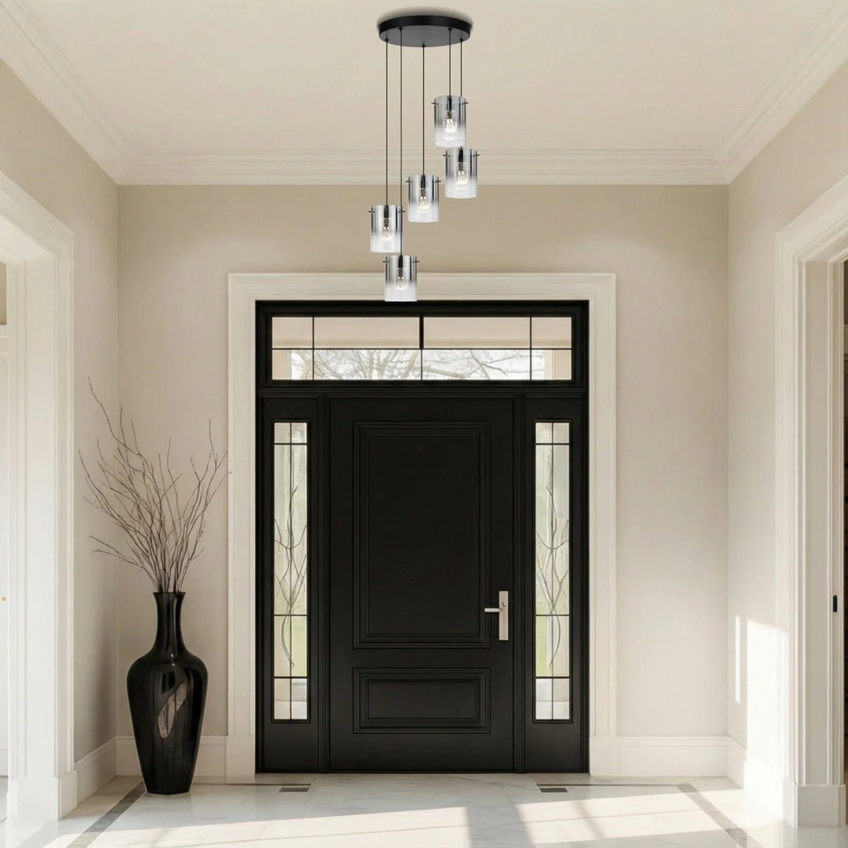 Telbix Crevil 5 Light Pendant - Image 7