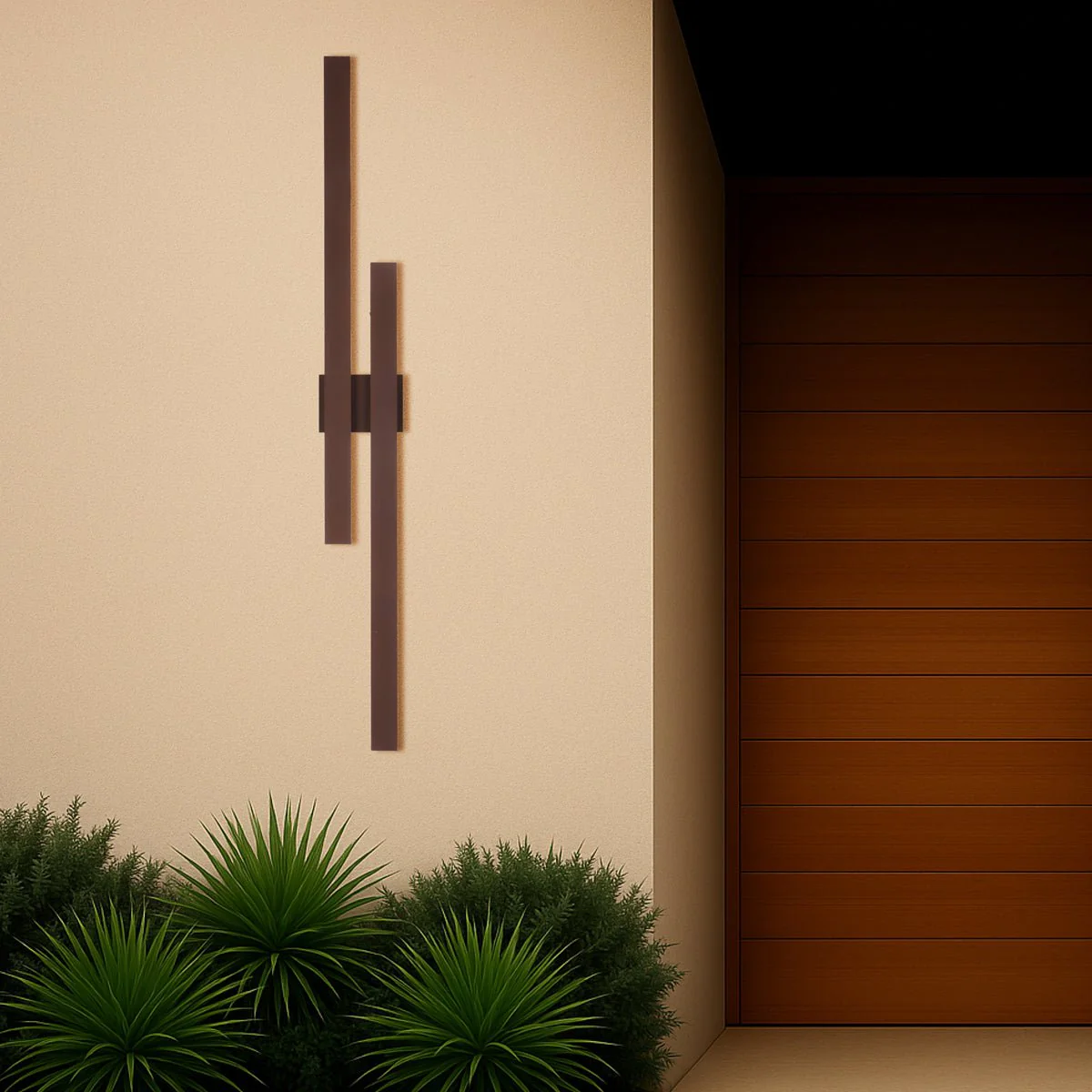 Telbix Ebiza LED 2 Light Exterior Wall Light - Image 3