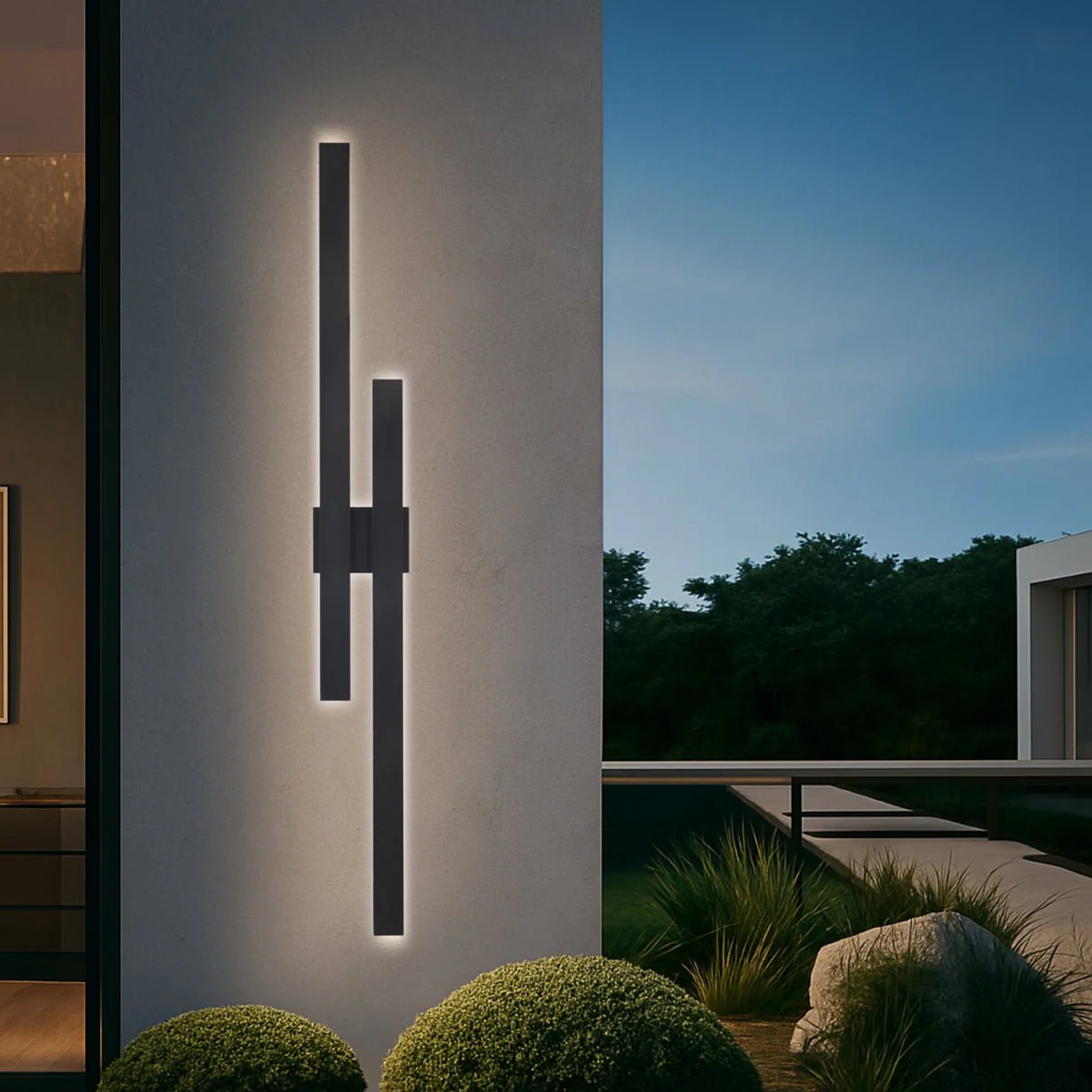 Telbix Ebiza LED 2 Light Exterior Wall Light - Image 7