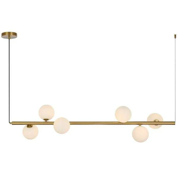 Telbix Elson 6 Light Pendant Antique Gold ELSON PE06-AG - Image 3