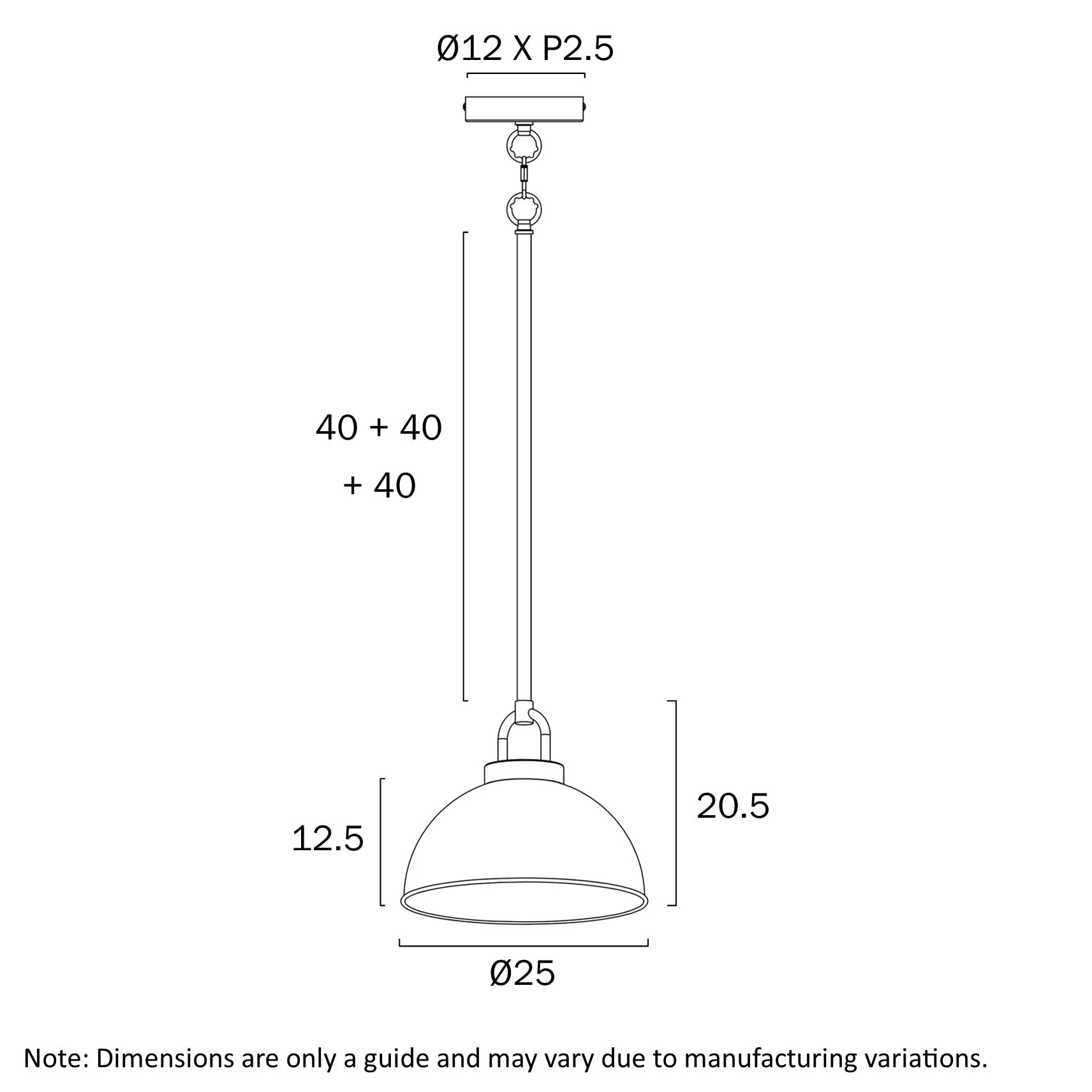 Telbix Emerson 25cm Pendant - Image 9