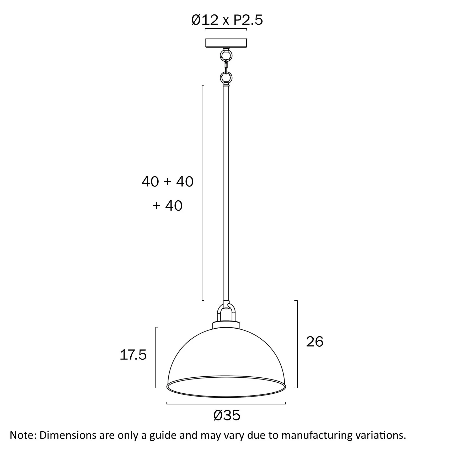 Telbix Emerson 35cm Pendant - Image 9