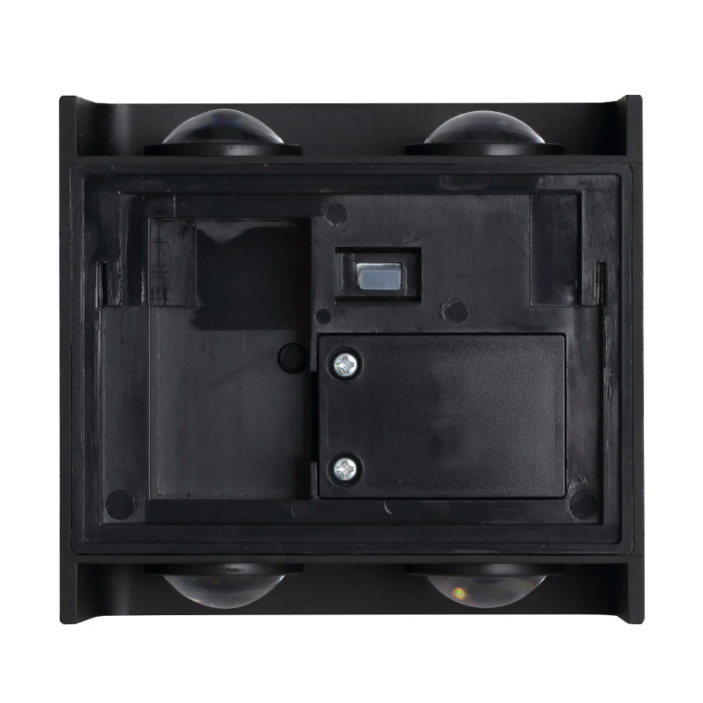 Telbix Eynor 4W LED Up & Down Wall Pillar Light Black / Tri-Colour - EYVOR EXWB4-BK - Image 4