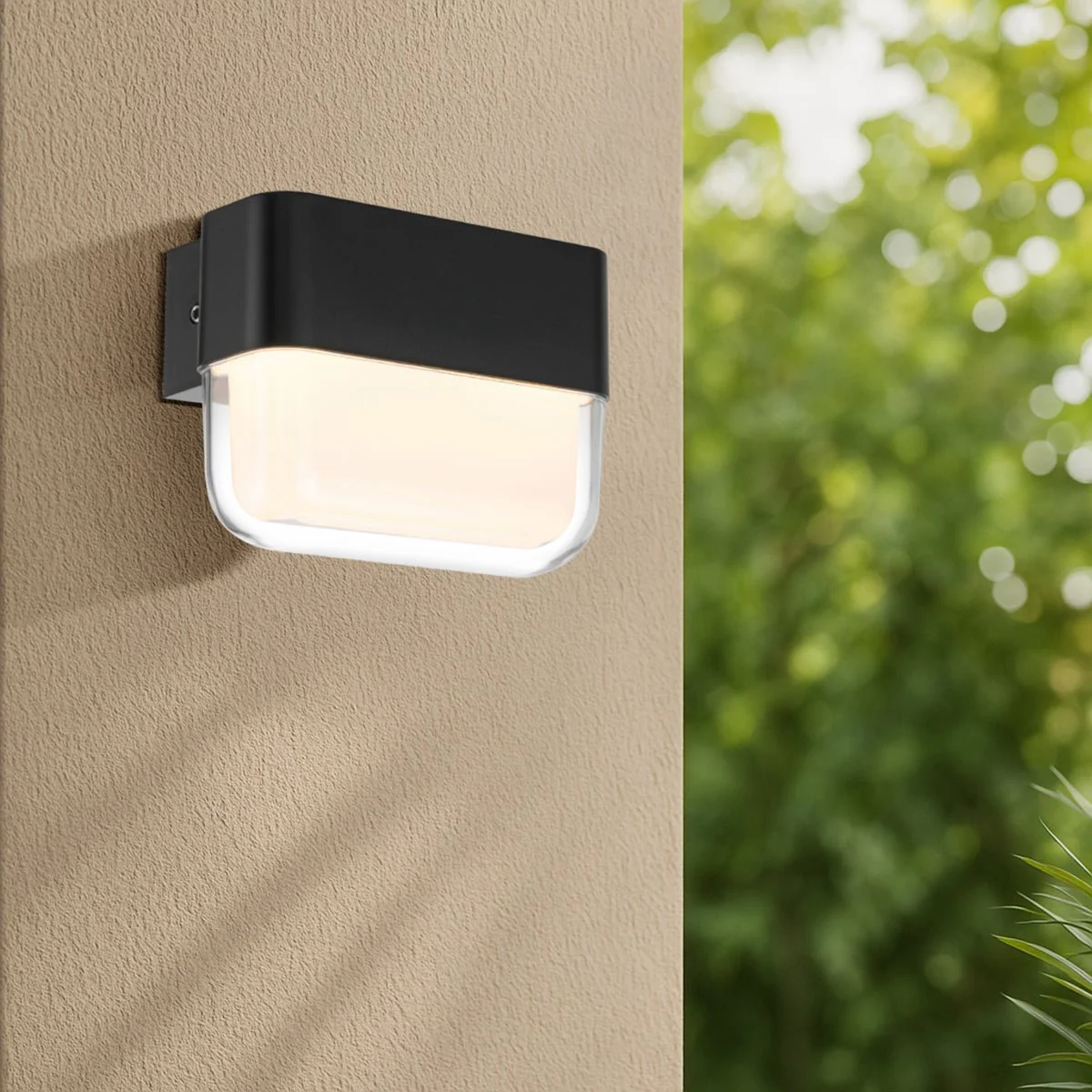 Telbix FADRO LED Exterior Wall Bracket (Available in Black & White, 10cm & 18cm) - Image 10
