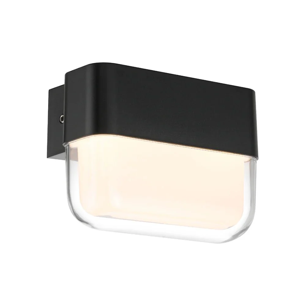 Telbix FADRO LED Exterior Wall Bracket (Available in Black & White, 10cm & 18cm) - Image 2