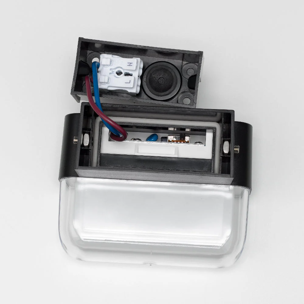 Telbix FADRO LED Exterior Wall Bracket (Available in Black & White, 10cm & 18cm) - Image 9
