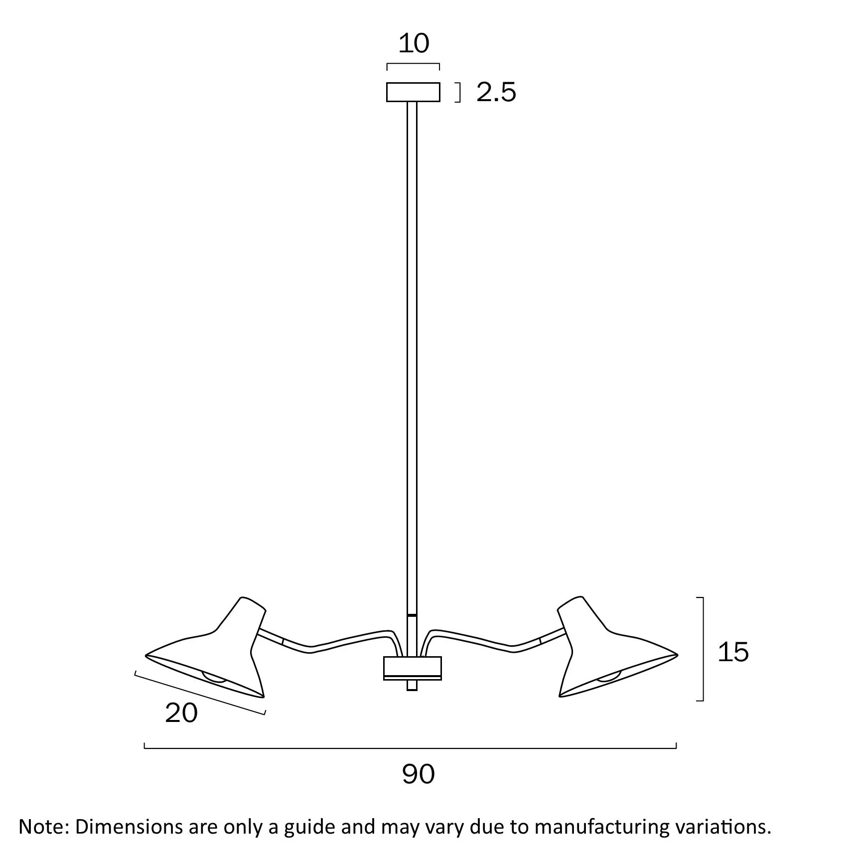 Telbix Farbon 6 Lights Pendant - Image 6