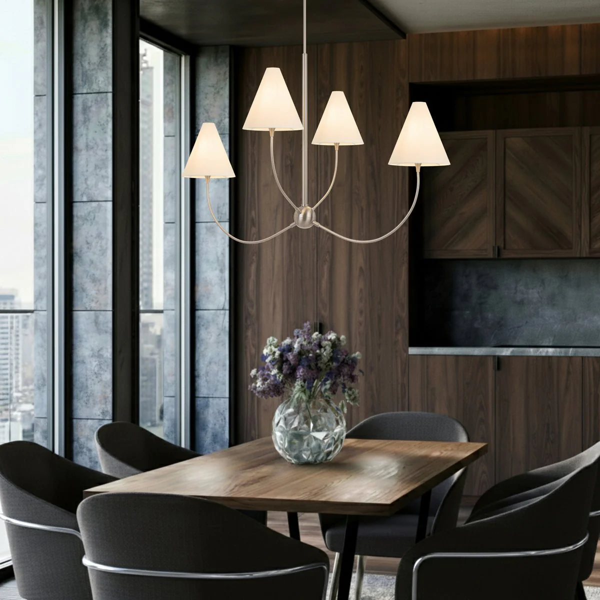 Telbix Farnix 4 Light Pendant - Image 4