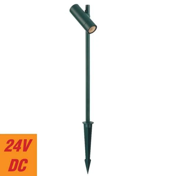 Telbix Flank Post Light in Verde Green, Corten and Black - Image 6