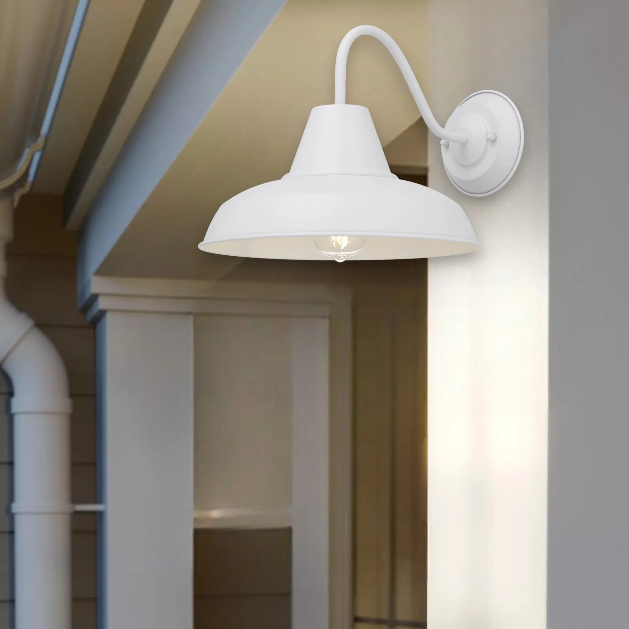 Telbix Gordon Exterior Wall Light GORDON EX-WH - Image 4
