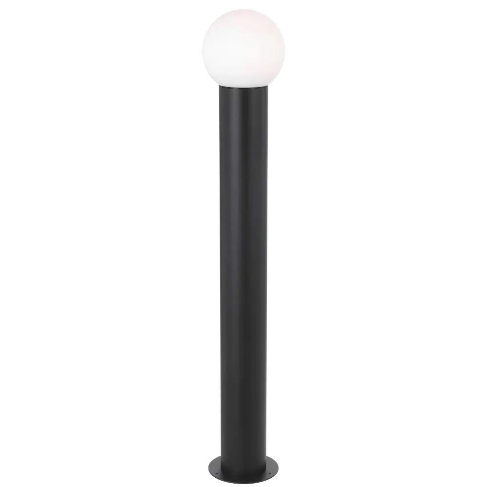 Telbix Gorem Bollard Light Black / Opal Matt - GOREM EX.P-BKOM