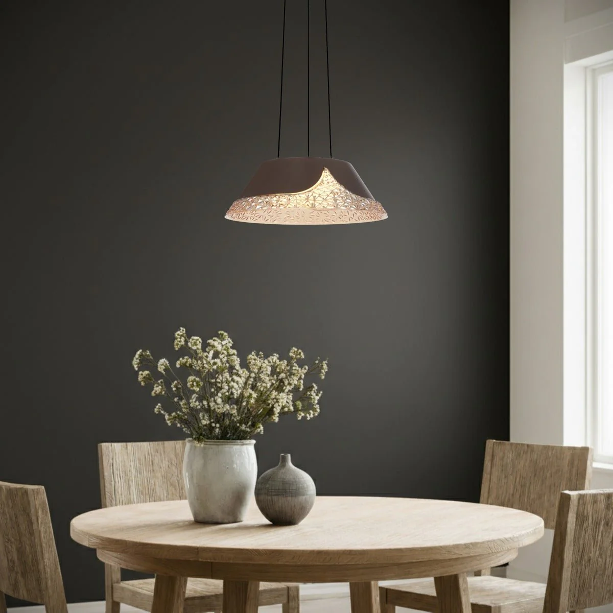 Telbix Halifax 35 Pendant Bronze/Amber - Image 2