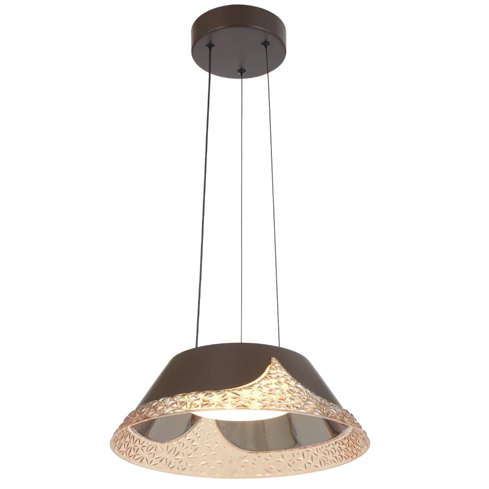 Telbix Halifax 35 Pendant Bronze/Amber - Image 5