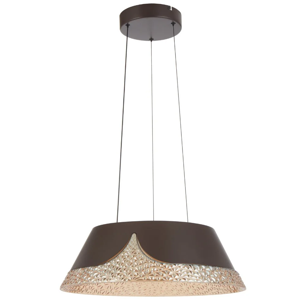 Telbix Halifax 50 Pendant Bronze/Amber - Image 3