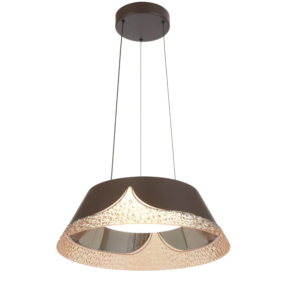 Telbix Halifax 50 Pendant Bronze/Amber - Image 4