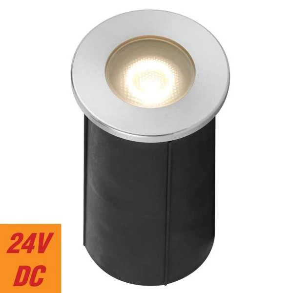 Telbix Halon 1W 24V Ingroud Light Stainless Steel - Image 4