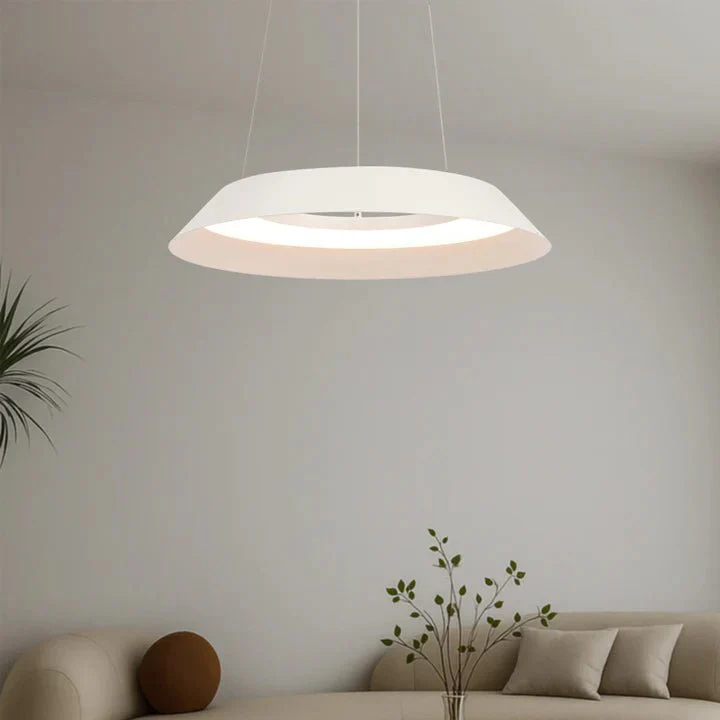 Telbix Hovin Pendant 43CM or 58CM Available in Black or White - Image 10