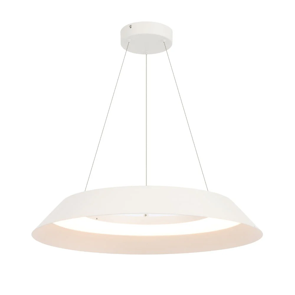 Telbix Hovin Pendant 43CM or 58CM Available in Black or White - Image 2