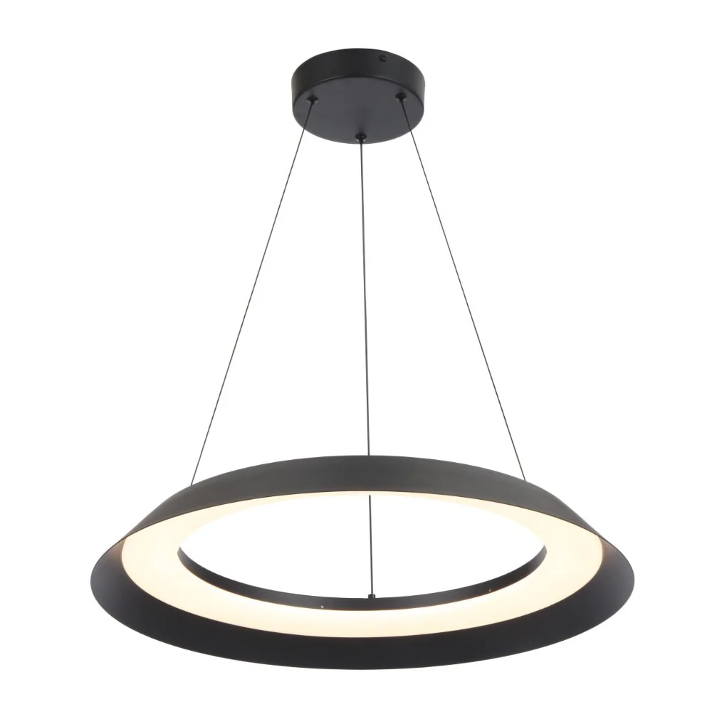 Telbix Hovin Pendant 43CM or 58CM Available in Black or White - Image 4