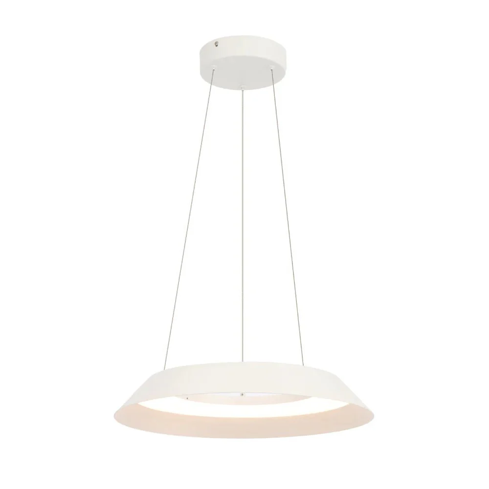 Telbix Hovin Pendant 43CM or 58CM Available in Black or White - Image 8