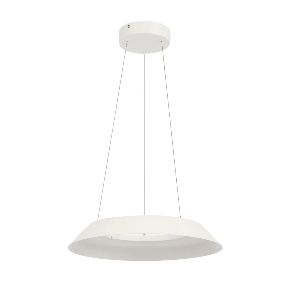 Telbix Hovin Pendant 43CM or 58CM Available in Black or White - Image 9