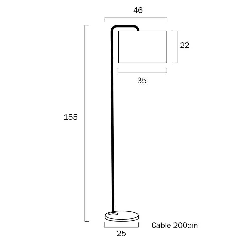 Telbix INGRID - 25W Floor Lamp - Image 4