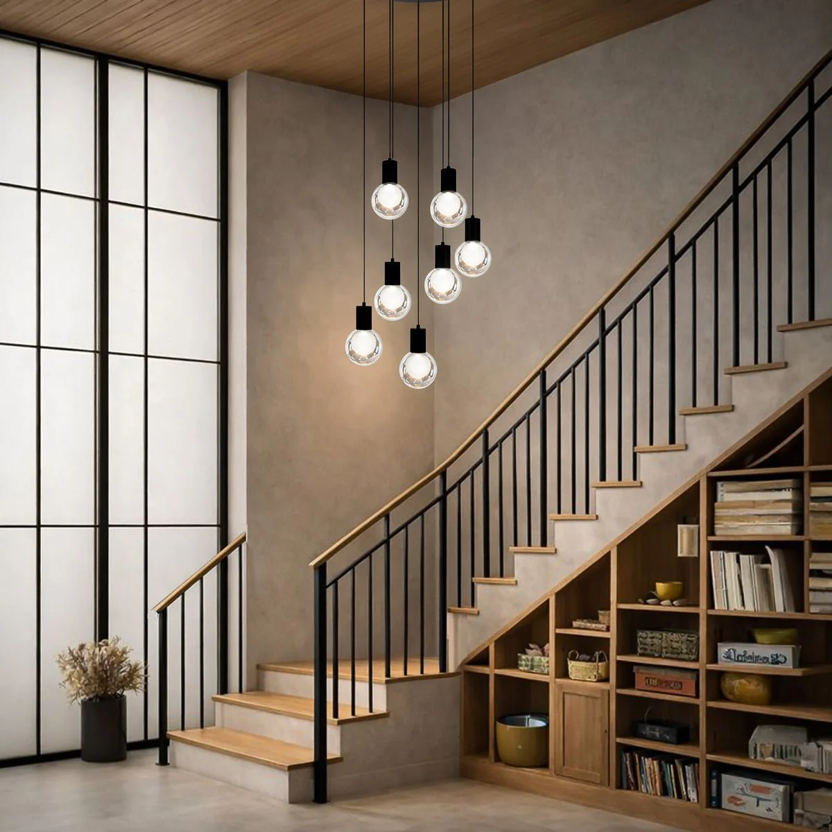 Telbix Invar 7 Light Pendant - Image 2