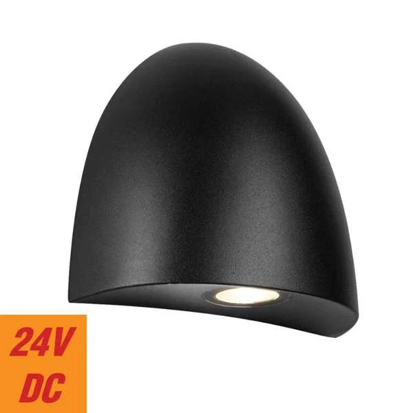 Telbix Jora Exterior Step Wall Light in Corten, Verde Green and Black - Image 6