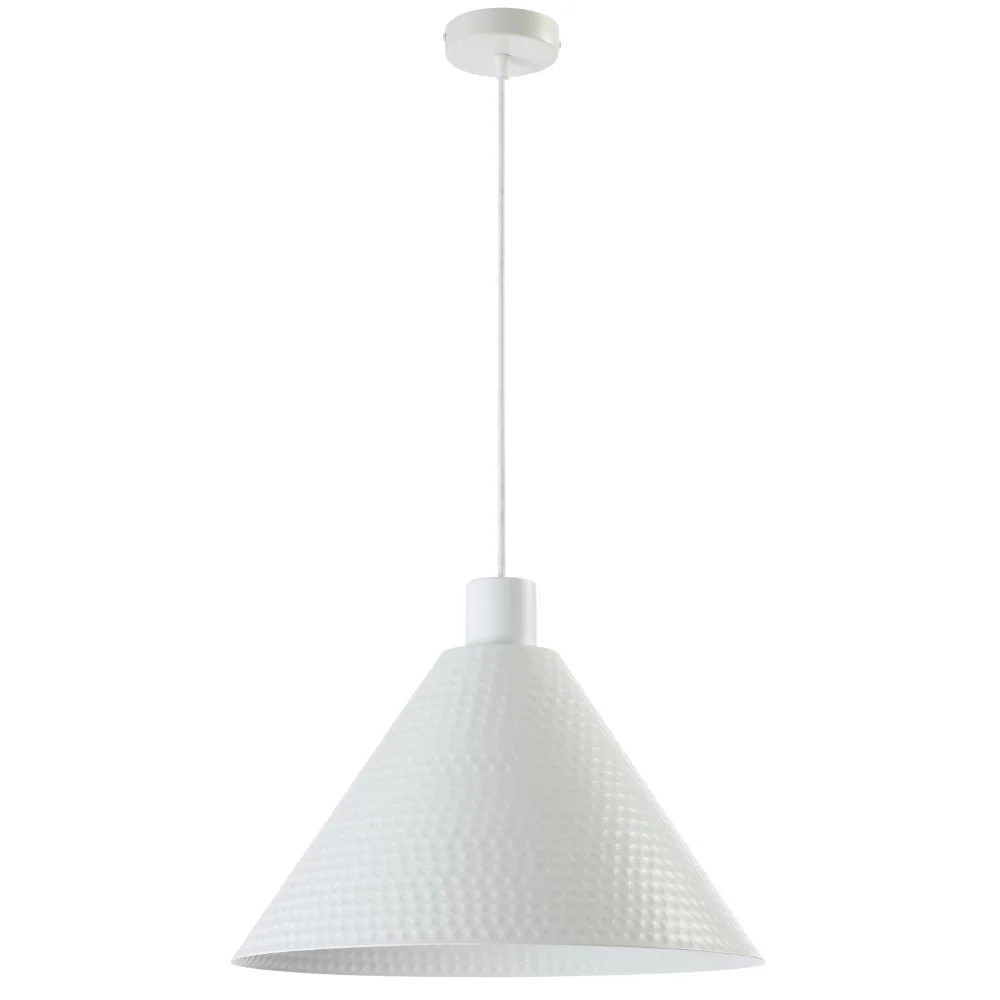 Telbix Kestra Iron 43cm Pendant White KESTRA PE40-WH - Image 2