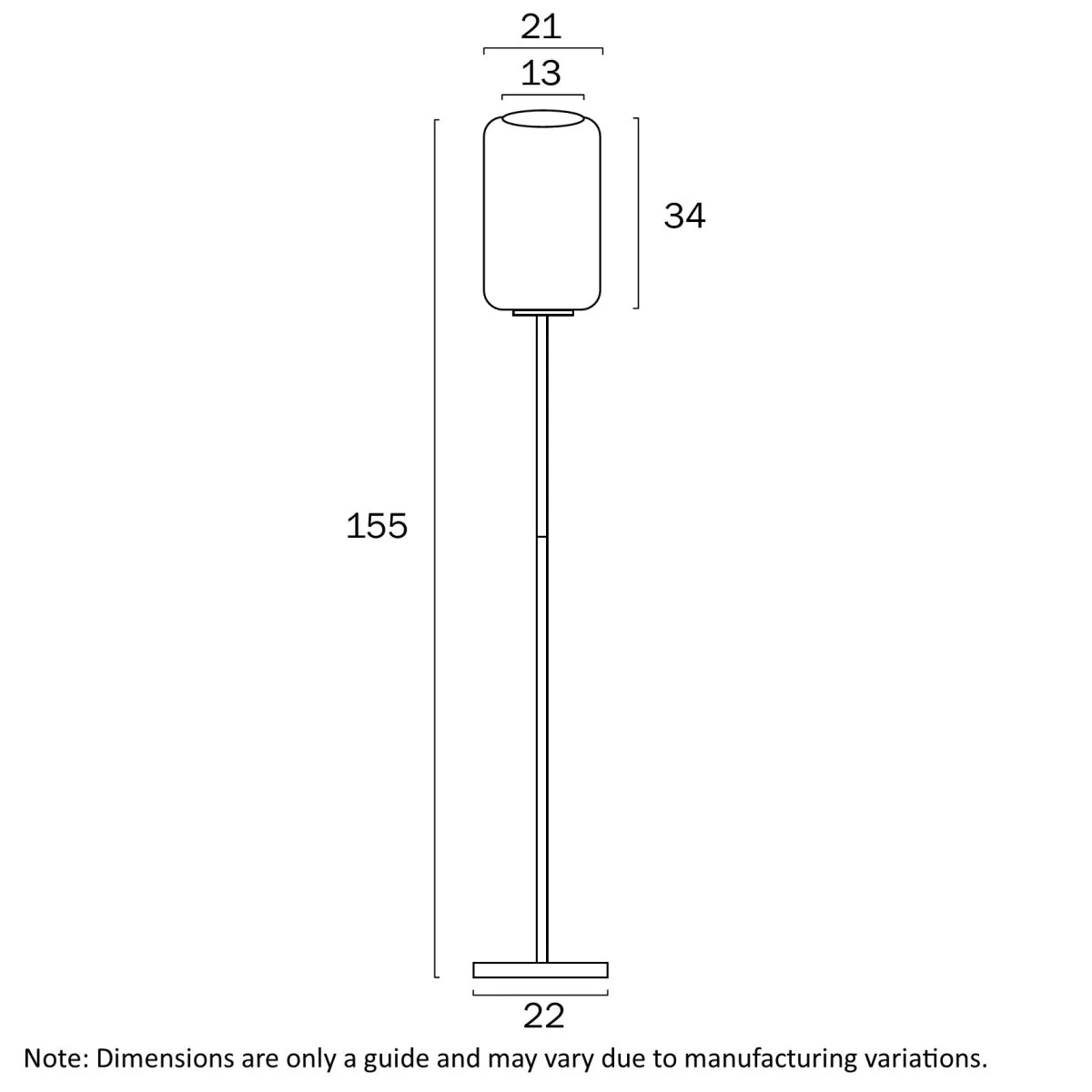 Telbix KOROVA - 25W Floor Lamp - Image 3
