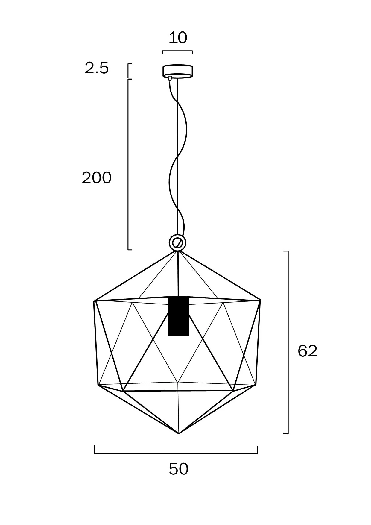 Telbix Lazlo 30,50 Pendant Solid Brass - Image 8