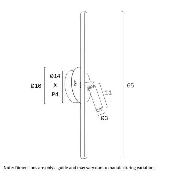 Telbix Lenox WalL Light - Image 3