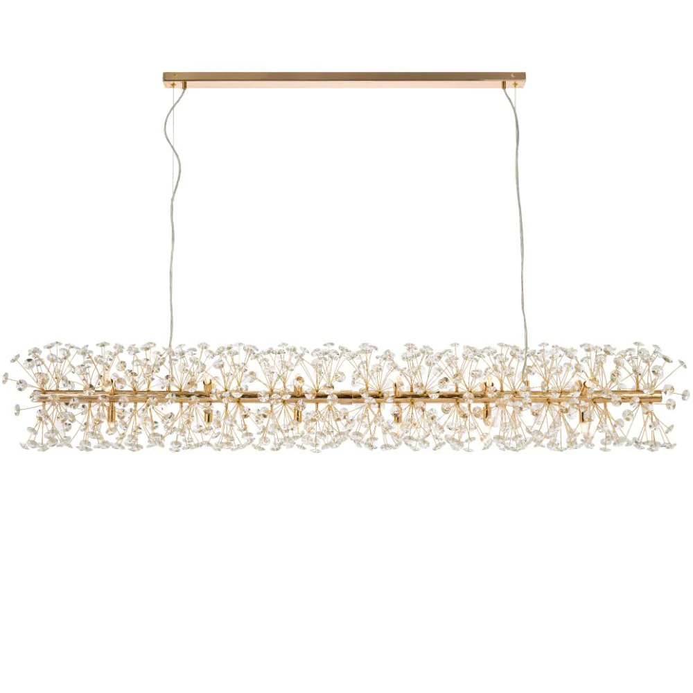 Telbix Lerida 18 Light Rectangular Pendant - Image 2