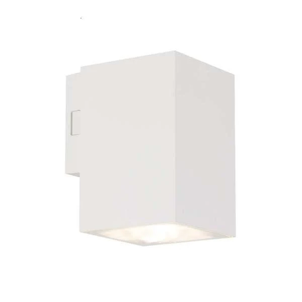Telbix Lorsa 1 Light Exterior 9W LED Wall Light in Black or White