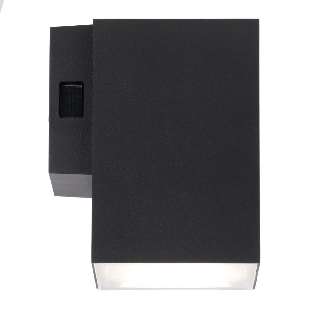 Telbix Lorsa 1 Light Exterior 9W LED Wall Light in Black or White - Image 5