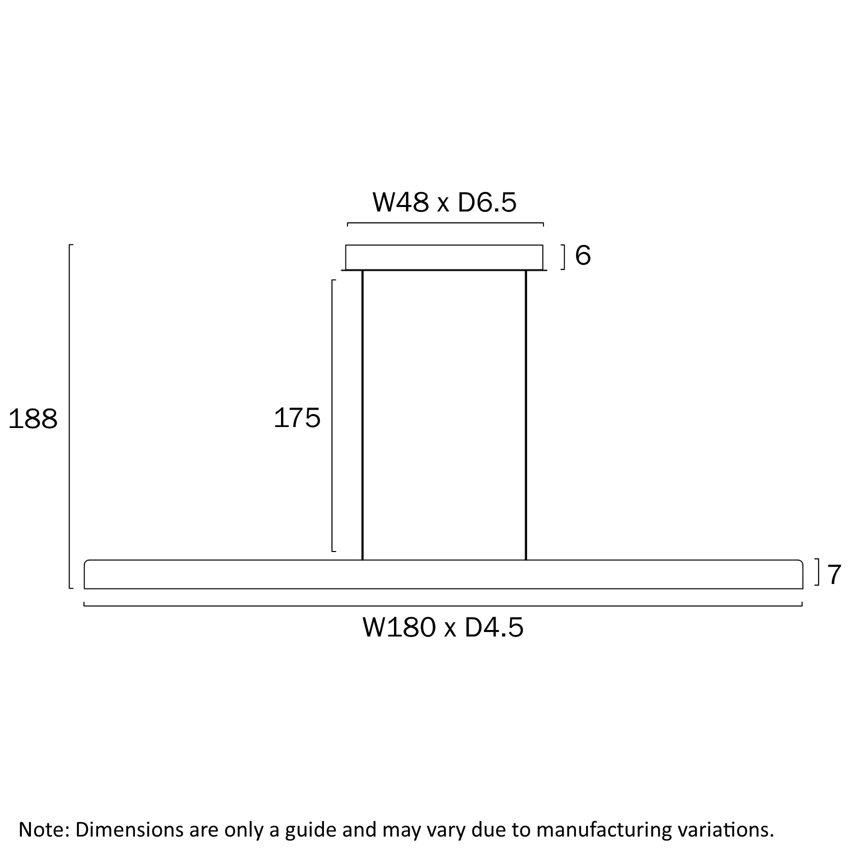 Telbix Lucid 180cm Linear Pendant - Image 9