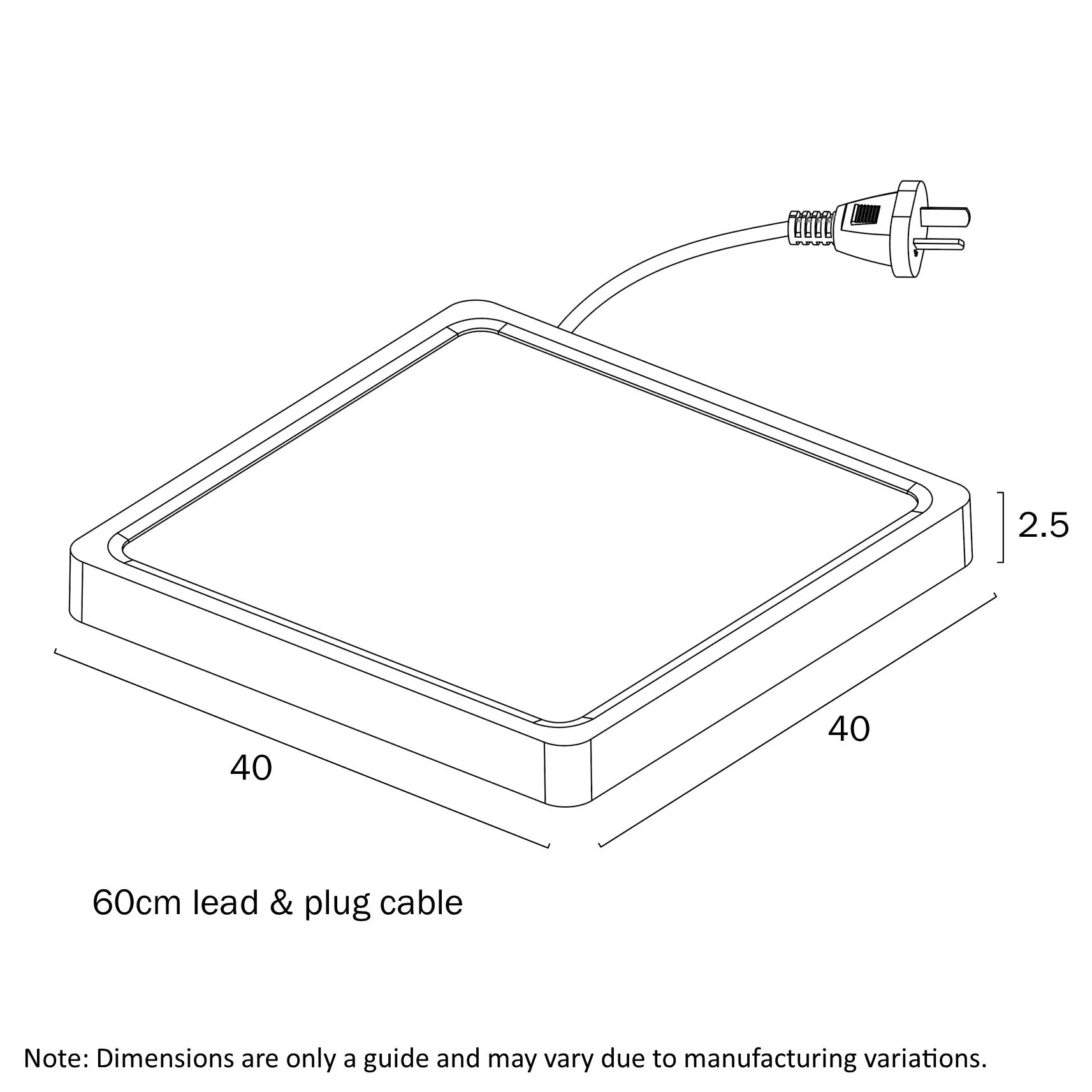 Telbix Lunos 23CM 30CM 40CM LED Oyster Light - Image 9