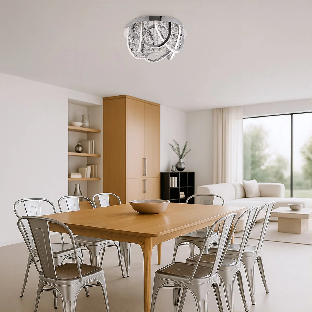 Telbix Luxia Round Close to Ceiling LED Light - Image 4