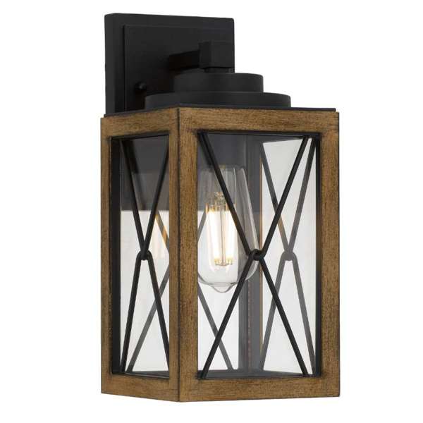 Telbix Mallory 30 Exterior Wall Light MALLORY EX30-BK