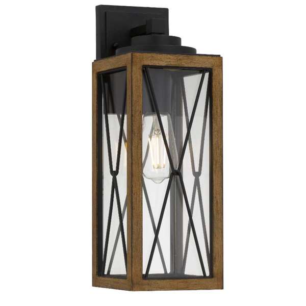 Telbix Mallory 40 Exterior Wall Light MALLORY EX40-BK