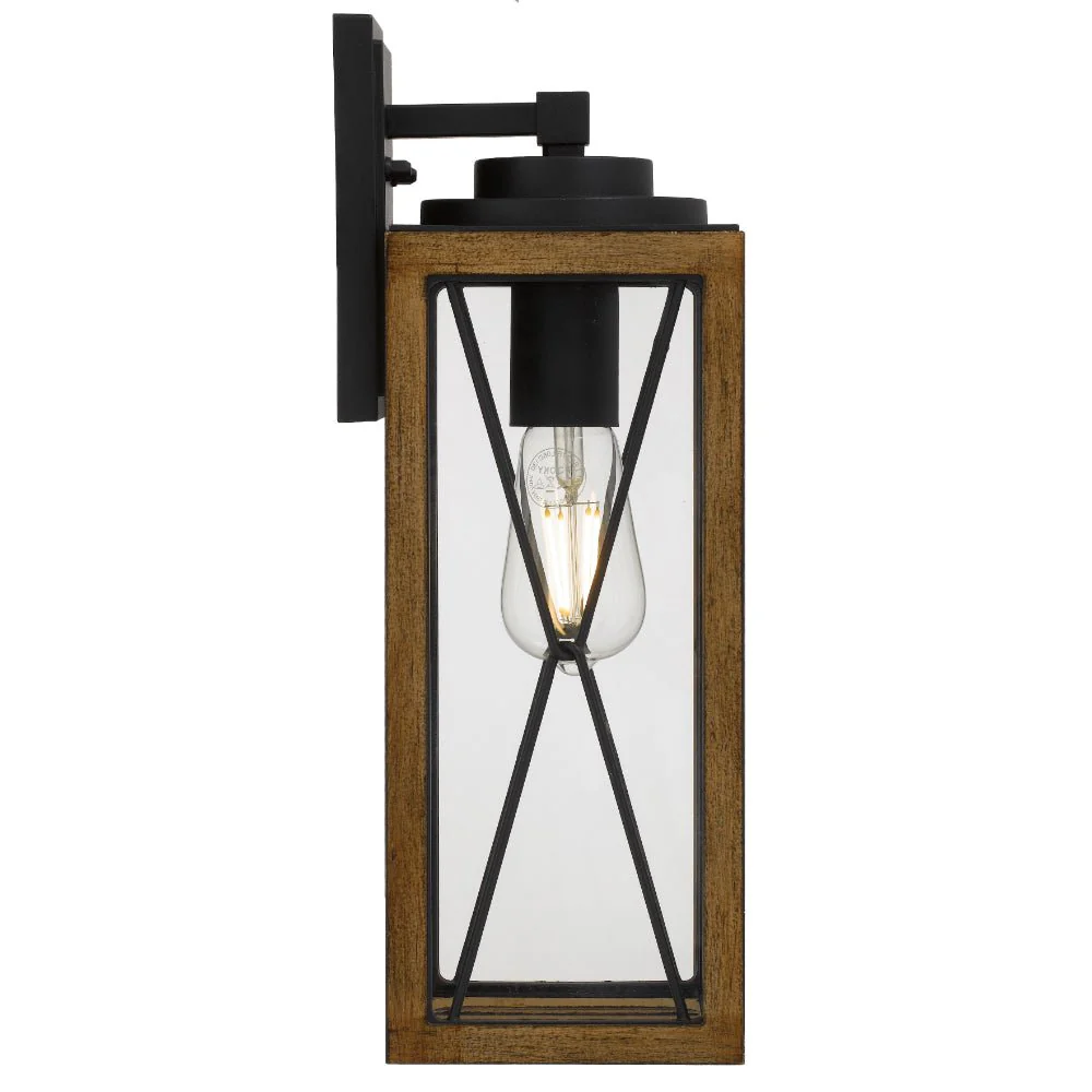 Telbix Mallory 40 Exterior Wall Light MALLORY EX40-BK - Image 2
