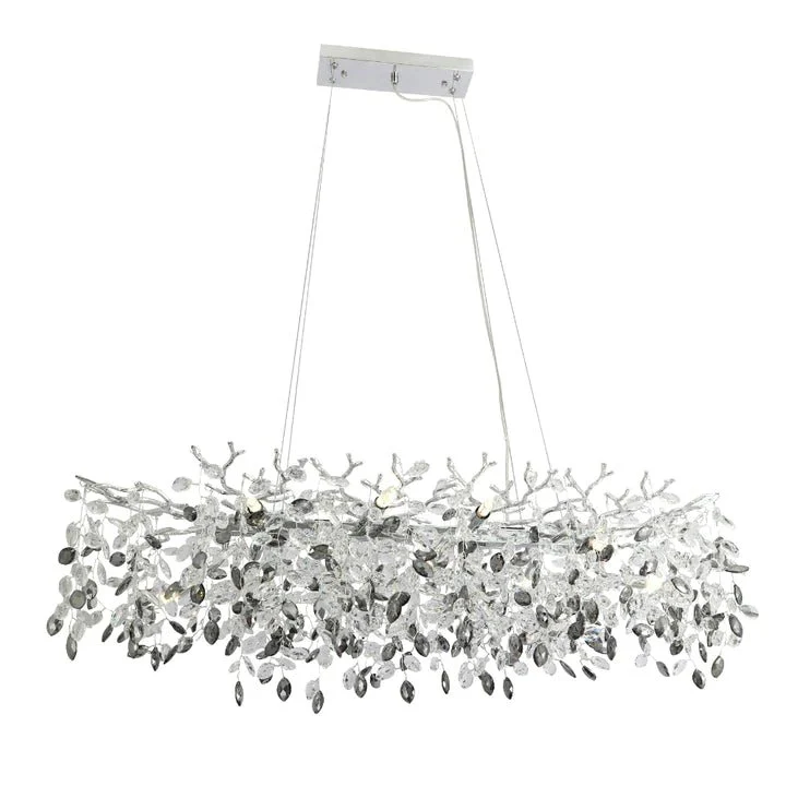 Telbix Molena 10 Light Rectangular Pendant