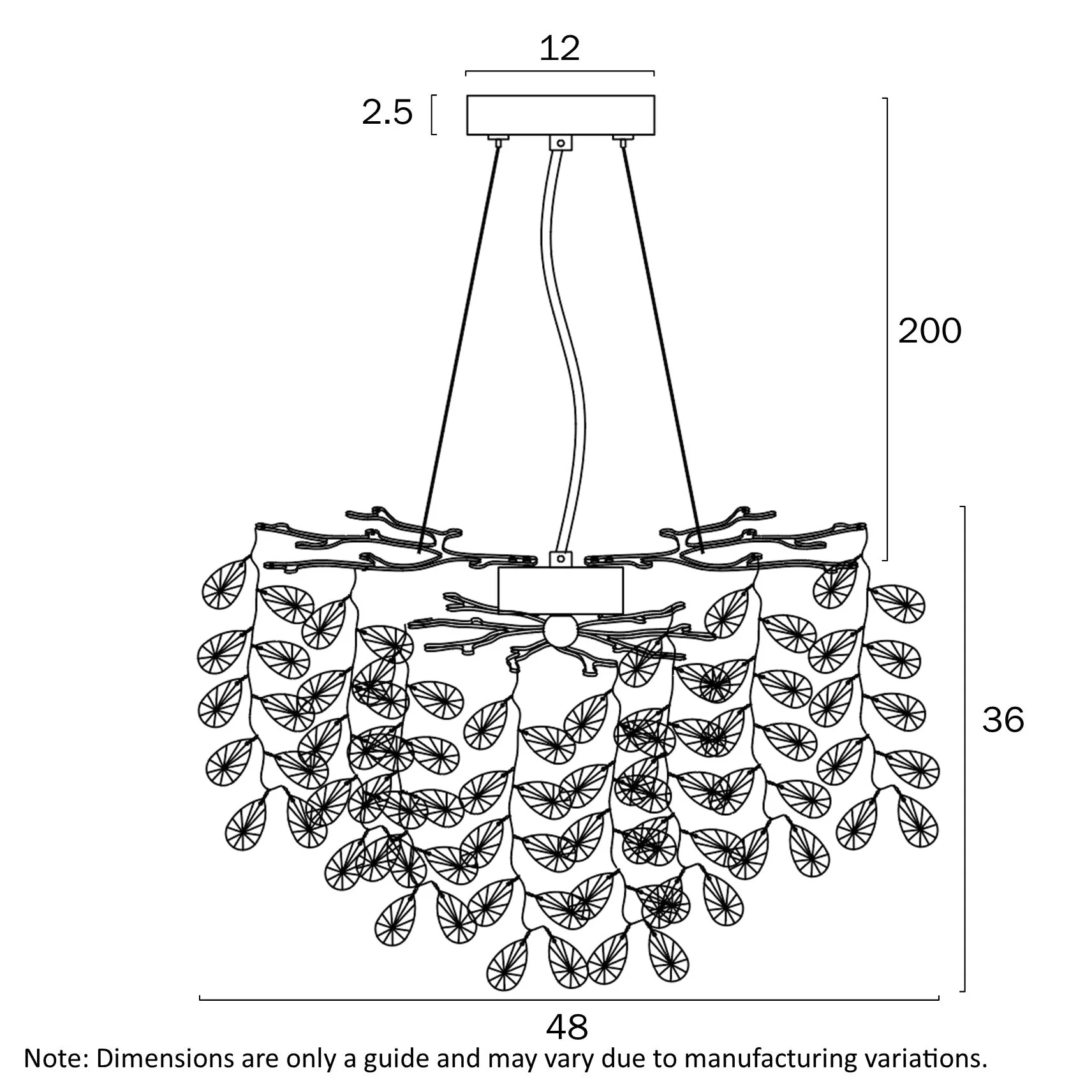 Telbix Molena 6 Light Pendant - Image 5
