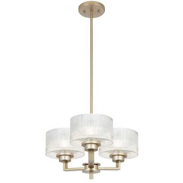 Telbix Moreno II 3, 5 and 8 Light Pendant in Antique Gold, Antique Silver and Black - Image 2
