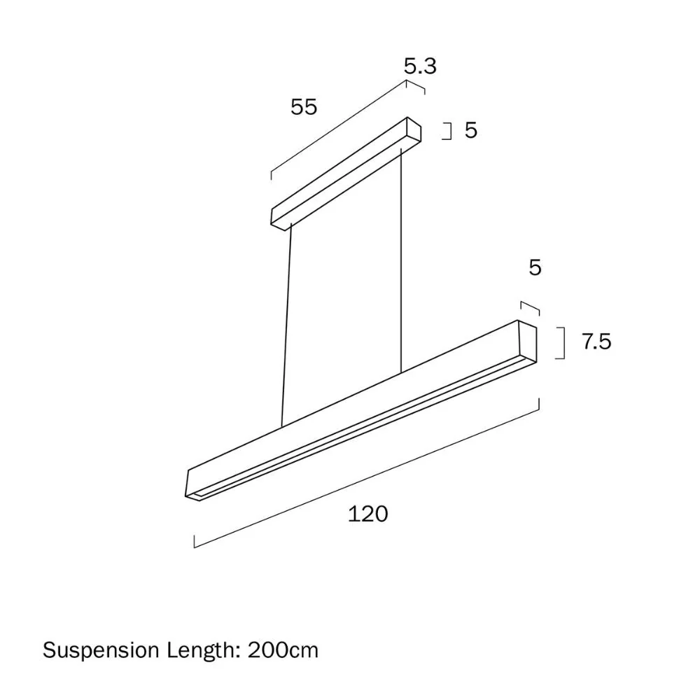 Telbix NAVARO - 1 Light Pendant - Image 6