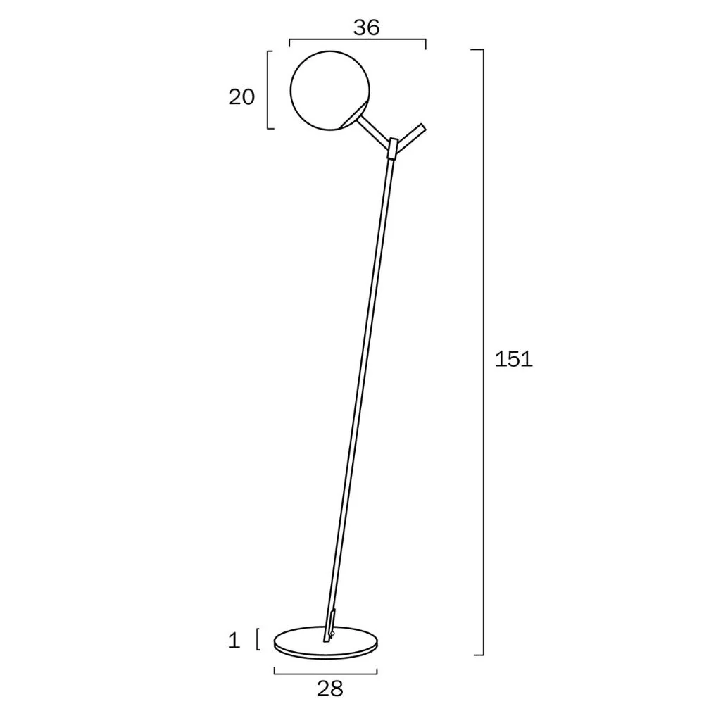 Telbix OHH - 25W Floor Lamp - Image 4